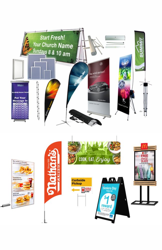 Advertising and signage product